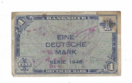 GERMANIA OCCUPAZIONE ALLEATA 1 DEUTSCHE MARK 1948 - 1 Mark