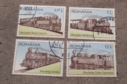ROMANIA TRAINS RAILWAYS SET USED - Gebruikt
