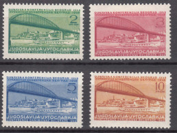 Yugoslavia Republic 1948 Mi#548-551 Mint Hinged - Neufs