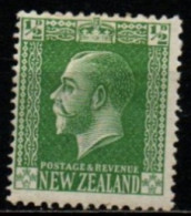 NOUVELLE ZELANDE 1915-21 * - Unused Stamps