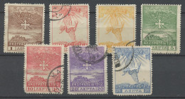 Grèce - Griechenland - Greece 1913 Y&T N°239 à 245 - Michel N°174 à 180 (o) - Paix Greco-turque - Usati