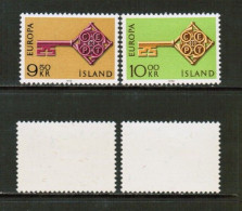 ICELAND   Scott # 395-6** MINT NH (CONDITION AS PER SCAN) (Stamp Scan # 917-4) - Ungebraucht