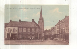 20. Steenvoorde, Rue De L'Eglise Et Clocher - Steenvoorde