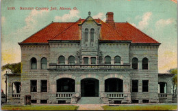 Ohio Akron Summit County Jail 1910 - Akron