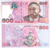 Kyrgyzstan 500 Som 2000 AUNC - Kirghizistan