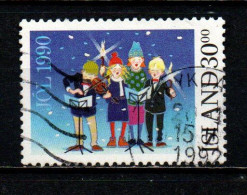 ISLANDA - 1990 - NATALE - CORO DI BAMBINI - USATO - Used Stamps