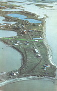 1972 Postcard -  -Aerial View Of Tuktoyatuk,  NWT   From Series 1YN-1 Used - 1953-.... Règne D'Elizabeth II