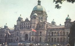 1972 Postcard -  -Parliament Buildings, Victoria BC     From Series 3BC-1 Used - 1953-.... Règne D'Elizabeth II