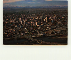 1972 Postcard  Aerial View Of Calgary - Frm Serie 1AB-1  Used  - 1953-.... Règne D'Elizabeth II