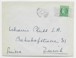 FRANCE MAZELIN 2FR SEUL LETTRE PARIS 15.III.1948 POUR SUISSE TARIF IMPRIME - 1945-47 Ceres Of Mazelin