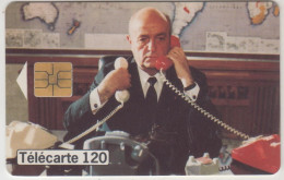 FRANCE - Telephone Et Cinema N.13 - Bernard Blier, Chip:SO3 (Module 44), 120 U, 02/99, Used - 1999