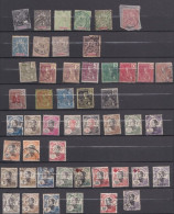 Lot De 260 Timbres Indochine Française De 1889 à 1945 , Voir Les 9 Scan - Used Stamps