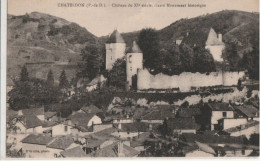 CHATELDON  Château Du XI Eme Siècle - Chateldon