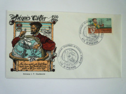 2023 - 1062  TRANSAT  -  QUEBEC  -  SAINT-PIERRE  -  SAINT-MALO  1984   XXX - Covers & Documents