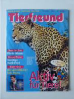 Tierfreund Mai 2001 Natur Erleben Verstehen Schützen. Mit Poster (Kaninchen). 48 Pages En Couleur En Allemand. Leopard - Enfants & Adolescents
