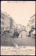 +++ CPA - HERVE - Rue Du Marché - Attelage - Carte Animée - 1905  // - Herve