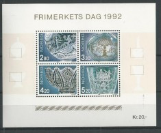 1992 MNH Norway, Postfris** - Blocks & Kleinbögen