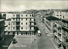 CROTONE - VIA VITTORIO VENETO - EDIZIONE CRETELLA - SPEDITA 1958 (16397) - Crotone