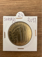 Monnaie De Paris Jeton Touristique - 24 - Sarlat - Église Sainte Marie - 2017 - 2017
