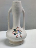 Rare Old Vase Ateliers Ceramique De Bruxelles +/- 1925 Art Deco Faience Late Influence Of Art Nouveau Jugendstil - Autres & Non Classés