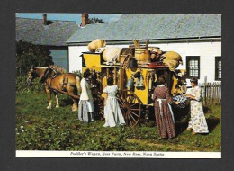 New Ross  Nova Scotia - Nouvelle Écosse - Peddler's Wagon  Ross Farm - Late 19th Century Peddler's Wagon By Nova Scotia - Other & Unclassified