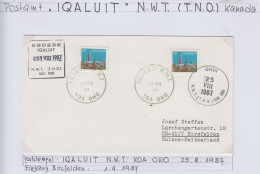 Canada Iqaluit Ca Iqaluit 25.8.1987  (BS181) - Wetenschappelijke Stations & Arctic Drifting Stations