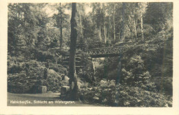 Germany Hainichen Schlucht Am Wintergarten - Hainichen