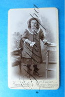 C.D.V. -Photo-Carte De Visite / Photographie  Foto. "Studio Henri Becker Gent Molenbeek - Antiche (ante 1900)