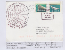 Canada Eureka Weather Station "Garden Spot Of The Arctic"  Ca Eureka 8.9.1997 (BS185) - Wetenschappelijke Stations & Arctic Drifting Stations