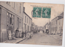 Saint-Ouen (Somme) - Rue Centrale Attelage - Saint Ouen