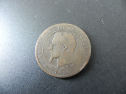 France 10 Centimes 1856 BB - 10 Centimes