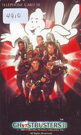 Télécarte Japon  * CINEMA * GHOSTBUSTERS  (4910) MOVIE * JAPAN Phonecard * Kino - Kino