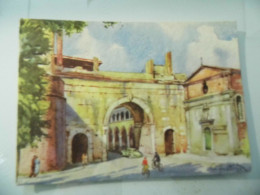 Cartolina Viaggiata "FANO Arco Di Augusto" 1951 - Fano