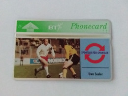 UK - BT Uwe Seeler Fussball Football Sport Soccer 5 Units 324H - BT Overseas Issues