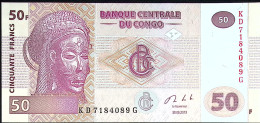 CONGO * 50 Francs * 30/06/2013 * Etat/Grade NEUF/UNC - République Démocratique Du Congo & Zaïre