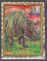 Rhinoceros RHINO - Plastic LABEL CINDERELLA VIGNETTE - Cut It Apart / Glued - GOLD - Rhinozerosse