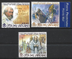 Vatican City 2002. Scott #1225-7 (U) Pope, St. Leo IX (1002-54)  *Complete Set* - Used Stamps