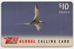 Bermuda - Seagull $10 (with RED TBI Logo) - Bermudes