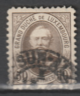 LUXEMBOURG 1891: YT 65, O - LIVRAISON GRATUITE A PARTIR DE 10 EUROS - 1891 Adolphe Voorzijde