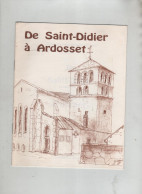 De Saint Didier à Ardosset Soboul - Rhône-Alpes