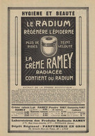 Crème Ramey Radium Publicité - Advertising (Photo) - Gegenstände