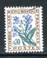 FRANCE- Taxe Y&T N°99- Oblitéré - 1960-.... Afgestempeld