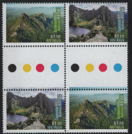 Australia 2010 MNH Sc 3267a $1.10 Gondwana, Tasmania UNESCO Gutter - Mint Stamps