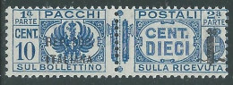 1944 RSI PACCHI POSTALI 10 CENT MNH ** - P31-7 - Paketmarken