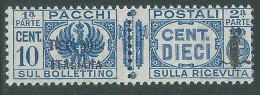 1944 RSI PACCHI POSTALI 10 CENT MNH ** - P31-8 - Paketmarken