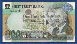 NORTHERN IRELAND - P.139b – 100 POUNDS 1998 UNC, S/n AA435875 First Trust Bank - 100 Pounds