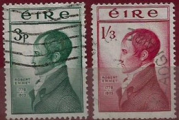 Ireland  - 1953 Robert Emmet -  Complete Set - Used - Used Stamps