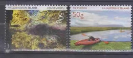 Iceland 2018 Tourism - Caving And Kayaking Stamps 2v MNH - Neufs