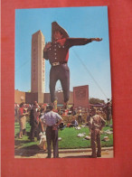 Big Tex World's Tallest Cowboy.   Dallas Texas > Dallas     Ref 6060 - Dallas