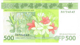 A3 Nouvelle Caledonie France Billet Banque Monnaie Banknote 500 Francs Cfp Mint UNC - Territoires Français Du Pacifique (1992-...)